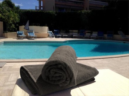 Πετσέτα Πισίνας Ξενοδοχείου Έλεφαντ Βαμβακερή 450gsm Γαρύφαλλο 80x160 | Γαρύφαλλο - Λευκά Είδη